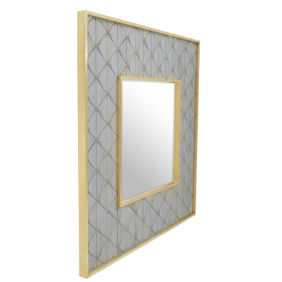 Rosinstead Mango Wood Square Wall Mirror