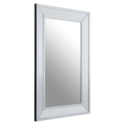 Elinbourne Rectangular Silver Wall Mirror