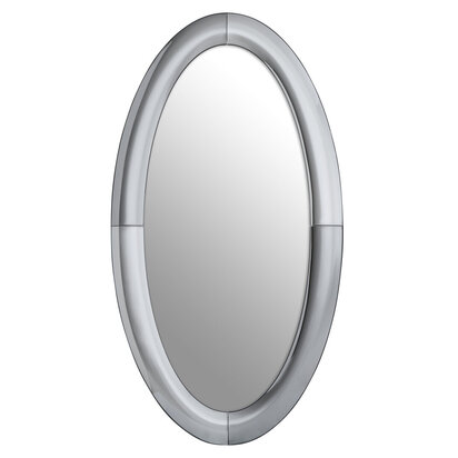 Fenelcombe Silver Oval Wall Mirror