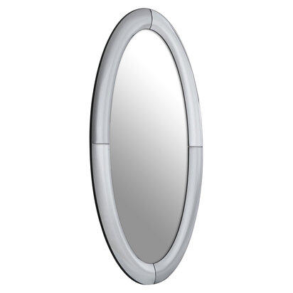 Fenelcombe Silver Oval Wall Mirror