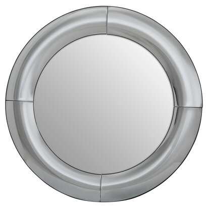 Fenelcombe Silver Round Wall Mirror