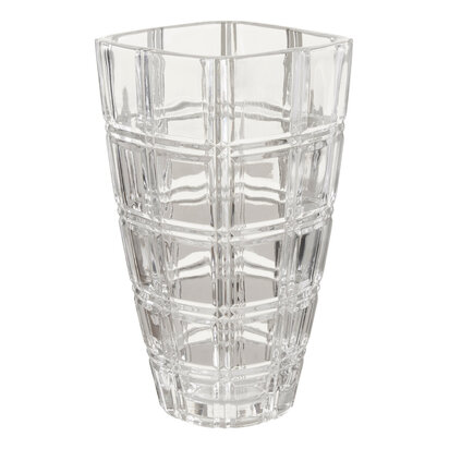 Savita Vase with Grid Pattern