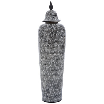 Punto Large Ceramic Jar