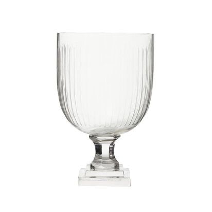 Cortina Small Glass Hurricane Candle Holder