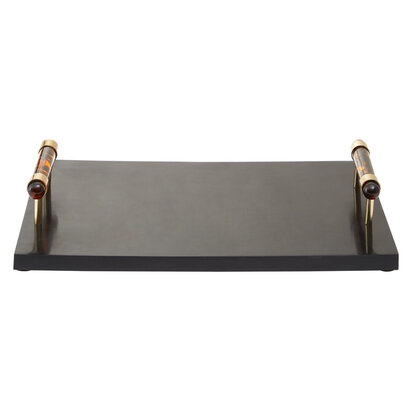 Roma Rectangular Tortoise Shell Tray
