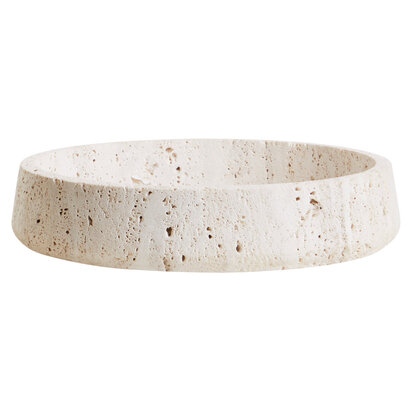 Tibor Travertine Bowl