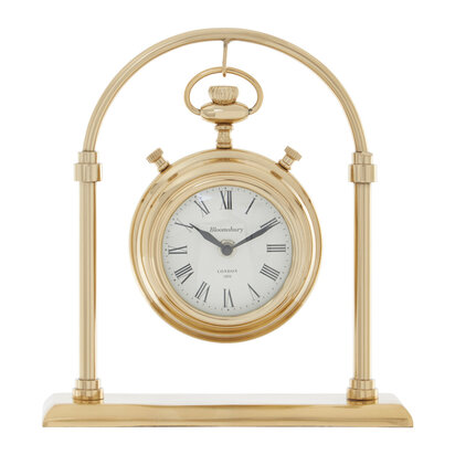Hampstead Small Round Mantel Clock