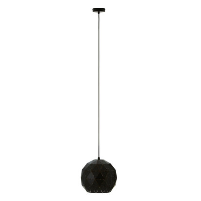 Mateo Extra Small Black and Copper Pendant Light