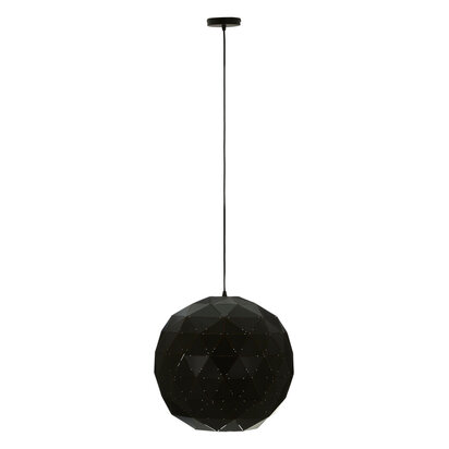 Mateo Medium Black and Copper Pendant Light