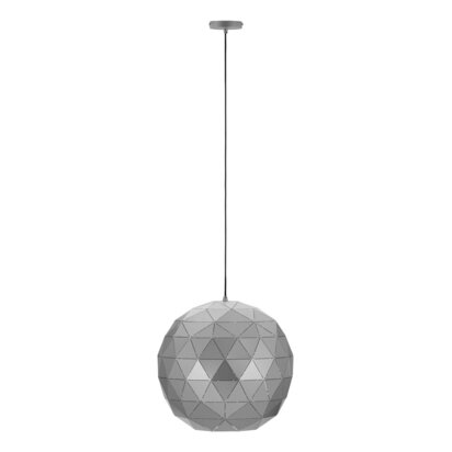 Mateo Medium Silver Finish Pendant Light