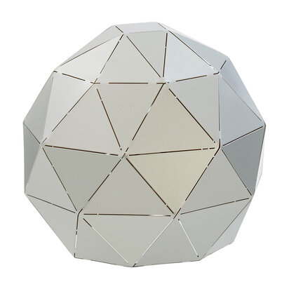 Mateo Silver Finish Table Lamp