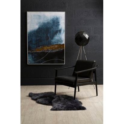 Mateo Black Finish Floor Lamp