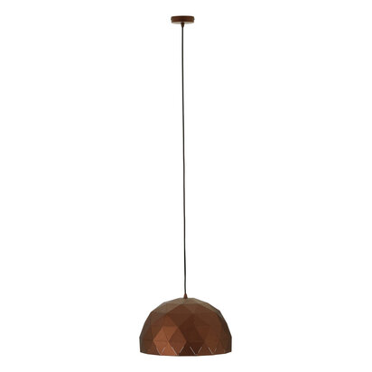 Wesoelle Small Coffee Dome Pendant Light