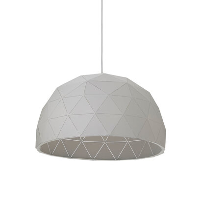 Mateo Large White Dome Pendant Light