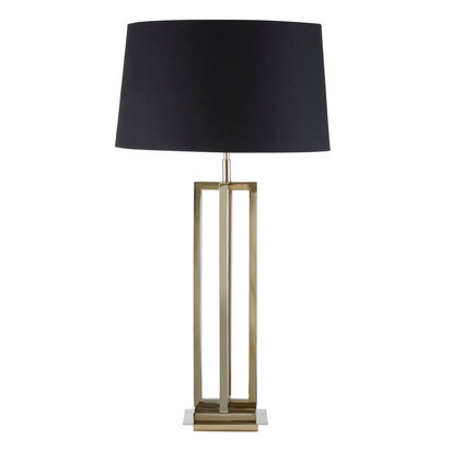 Monarora Gold Finish Rectangular Table Lamp