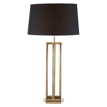 Monarora Gold Finish Rectangular Table Lamp