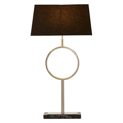 Skye Table Lamp with Stone Base