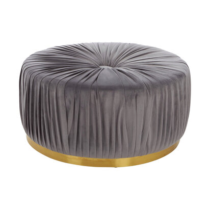 Oronnell Grey Footstool