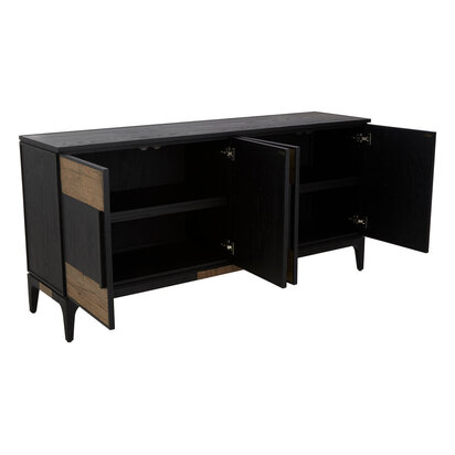 Monoden Two Tone Oak Wood Sideboard