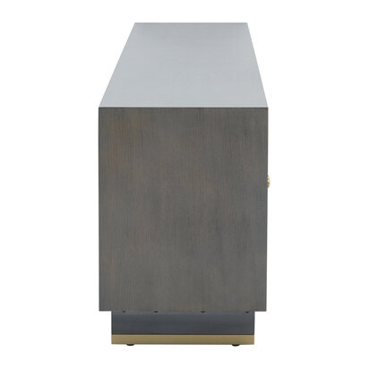 Ivyiamere Grey Shagreen Effect Media Unit