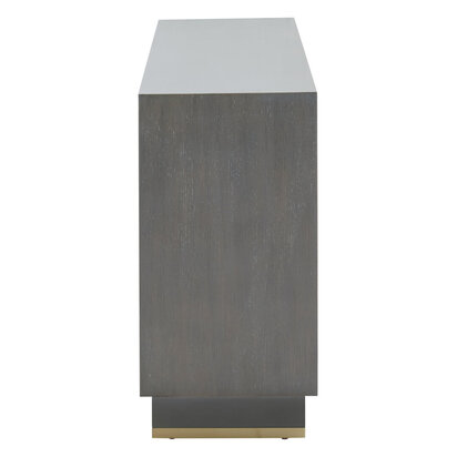 Ivyiamere Grey Shagreen Effect Three Drawer Sideboard
