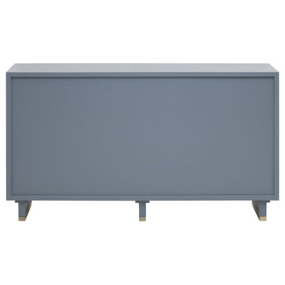 Ivyiamere Grey Shagreen Effect Three Drawer Sideboard