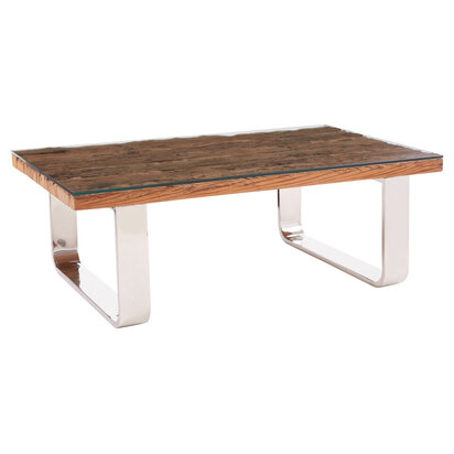 Kerala Natural U Shaped Base Coffee Table