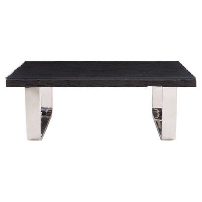 Kerala Black U Shaped Base Coffee Table
