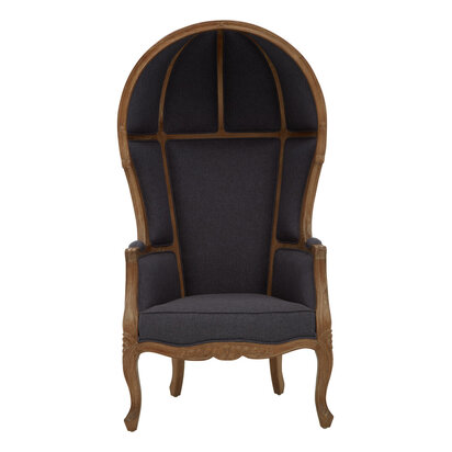 Cabra Graphite Grey Dome Chair