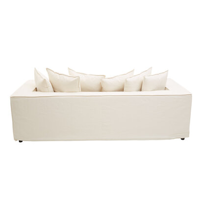 Unaorbrok 3 Seat Cream Sofa