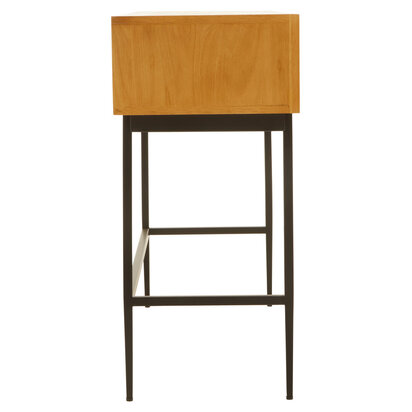 Grermere Natural Finish Console Table with 2 Drawers