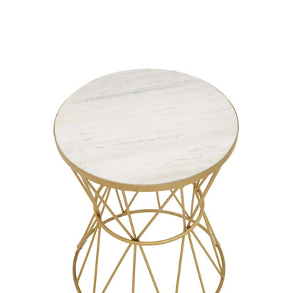 Briendale Side Table With Pinched Base