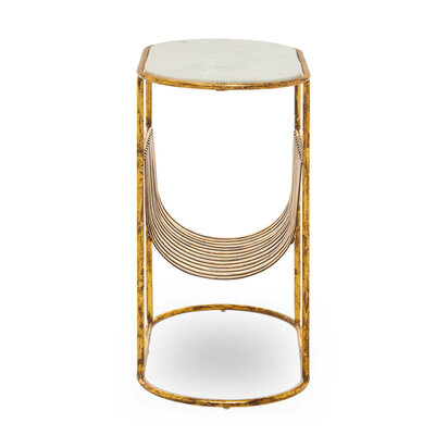 Rabia Table With Magazine Rack
