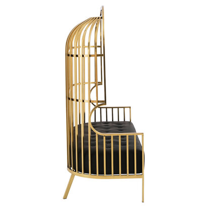 Greohurst Gold Dome Cage Two Seat Sofa