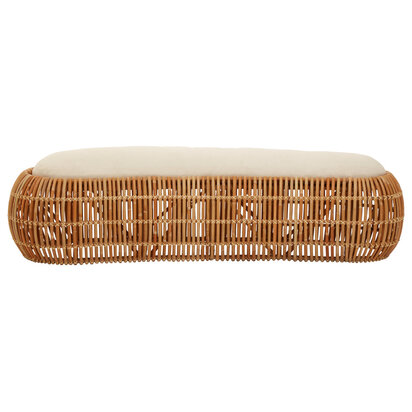 Manado Natural Rattan Bench