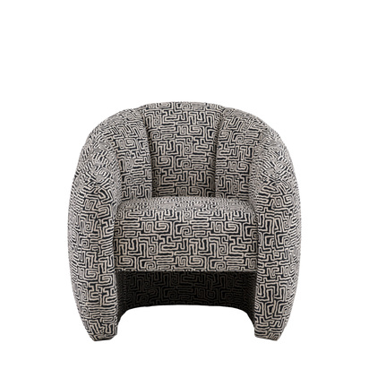 Cotsmore Tub Chair Tula Monochrome