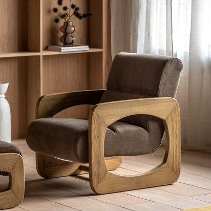 Elmcroft Armchair Verona Sepia