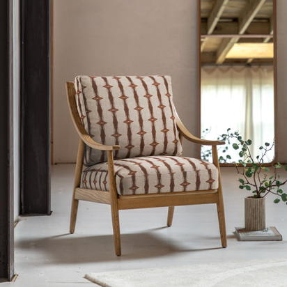 Hartshire Armchair Indra Stripe