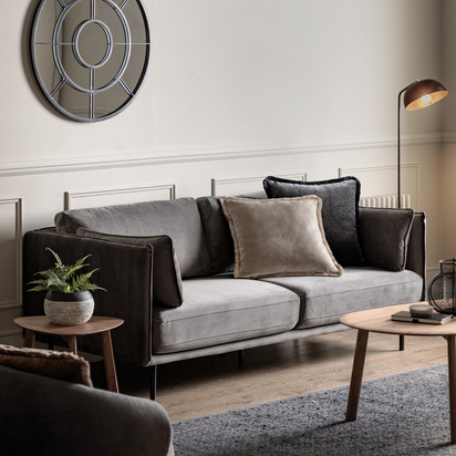 Lingate Sofa Truffle Velvet 2005x900x810mm