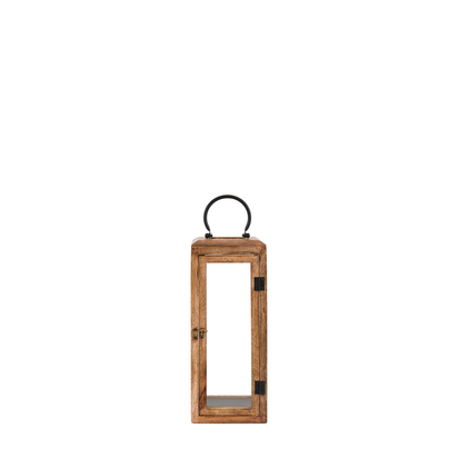 Sutton Wooden Lantern  - Small