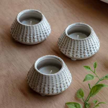 Studio Fleck Dotted Tealight Holder Set of 3