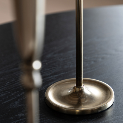 Studio Ortillo Candle Stick Brushed Gold Set of 2