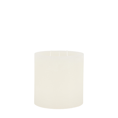 Marden Candle Rustic White  - Large