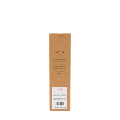 Aster Dinner Candles White (8pk)