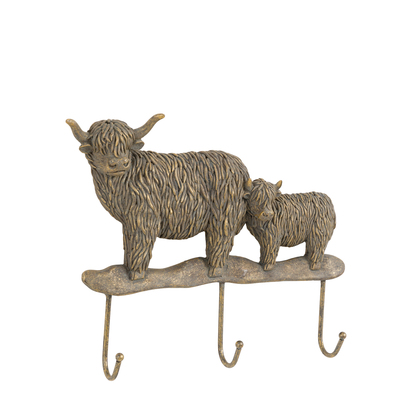 Studio Highland Cow Mum And Calf Hooks