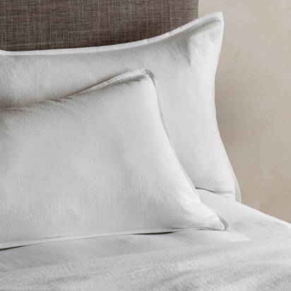Tavistock Washed Cotton Quilt Cover Set White Single  - Single
