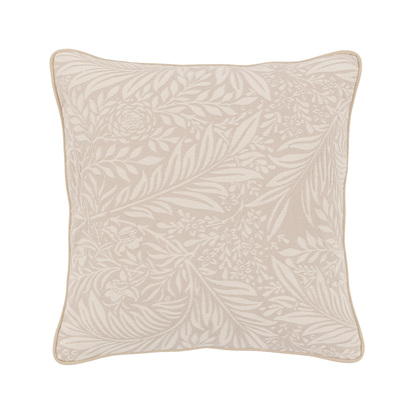 Brookton Leaf Woven Cushion Natural Poly Filled