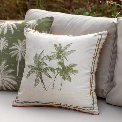 Hadworth Cushion Natural Poly Filled