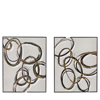 Composition Canvas Set of 2