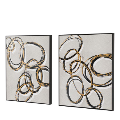 Composition Canvas Set of 2